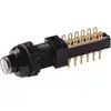 C & K Switches F8UEE01A Netzschalter 125 V, 30 V/DC 500 mA 4 x Ein/Ein rastend 1 St. Bulk