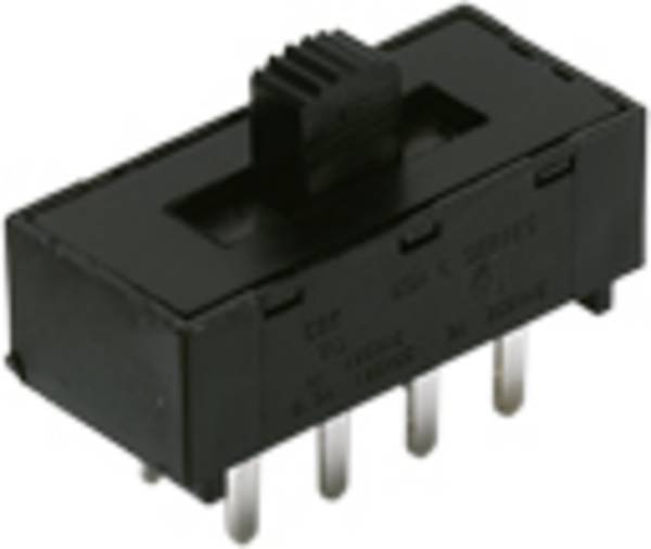 C & K Switches L101121MS02Q Schiebeschalter 125 V 4 A 1 x Ein/Aus 1 St. Bulk