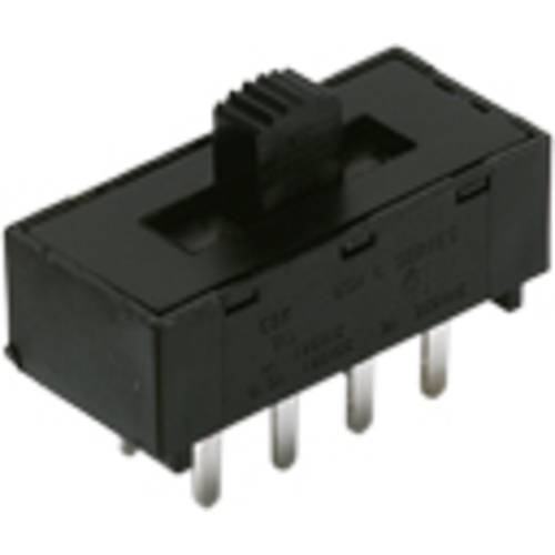 Thumbnail - C & K Switches L201011SS03Q Schiebeschalter 125 V 4 A 2 x Ein/Aus 1 St. Bulk