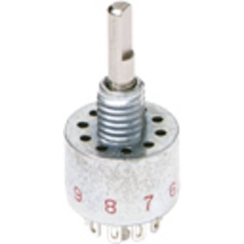 Thumbnail - C & K Switches MA05L2NZQD Drehschalter 125 V, 28 V/DC 250 mA Schaltpositionen 5 1 St.