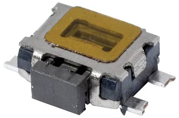 C & K Switches PTS841GKPSMTRLFS  Drucktaster   1 x Aus/(Ein) tastend  (L x B x H) 3.5 x 3.6 x 1.25 mm IP40 1 St. Tape