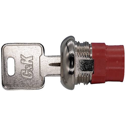 Thumbnail - C & K Switches Y200AB2CFWCNQ Schlüsselschalter 125 V 4 A 2 x Ein/Ein/Ein/Ein 1 St.