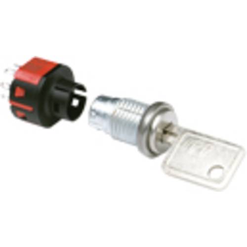 C & K Switches YF011U2C203NQ Schlüsselschalter 125 V 4 A 1 x Ein/Ein 2 x 90 ° 1 St.