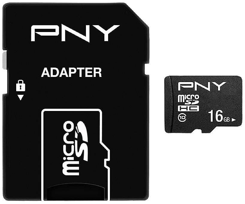 PNY P-SDU16G10PPL-GE microSD-Karte 16 GB Class 10-1
