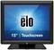 Ein 15-Zoll-Touchscreen-Monitor mit dem Markenlogo 'elo' vor einem blauen Hintergrund.