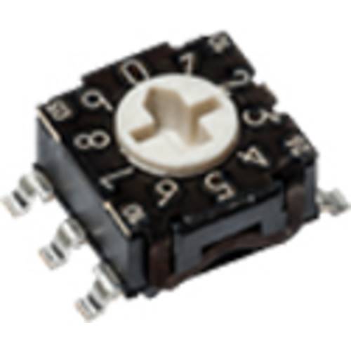 Thumbnail - C & K Switches RTE0400N04 Codierschalter Schaltpositionen 4 1 St. Tube