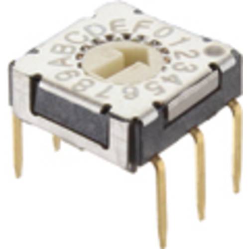 C & K Switches RTF04R0C Codierschalter BCD Schaltpositionen 4 1 St. Tube