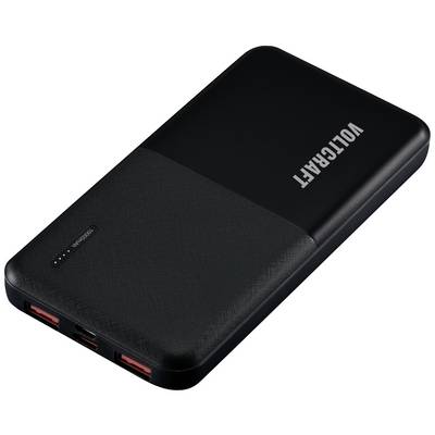 VOLTCRAFT PB-17C-M Powerbank 10000 mAh USB PD LiPo Schwarz-0