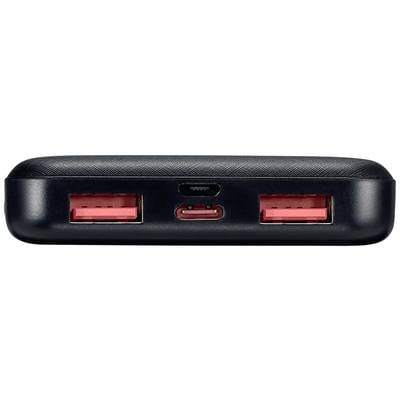 VOLTCRAFT PB-17C-M Powerbank 10000 mAh USB PD LiPo Schwarz-3