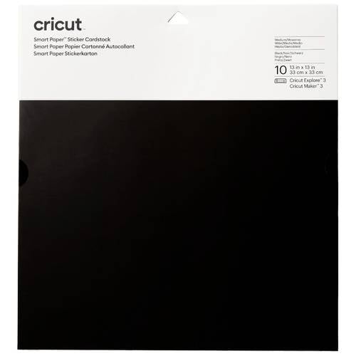 Cricut Smart Paper™ Farbkarton Schnittbreite 30.5 cm Schwarz