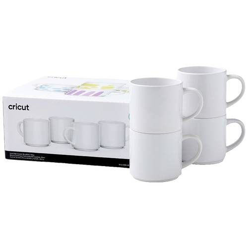 Thumbnail - Cricut 2009392 Tasse 300 ml Weiß 4 St.