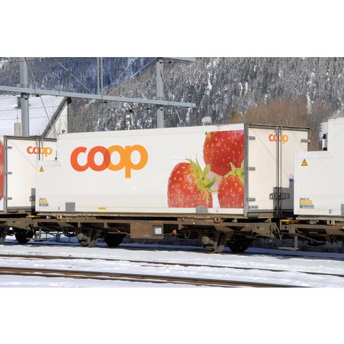 KATO 7074103 Container Coop Erdbeere WAB26 & Salat WAB30