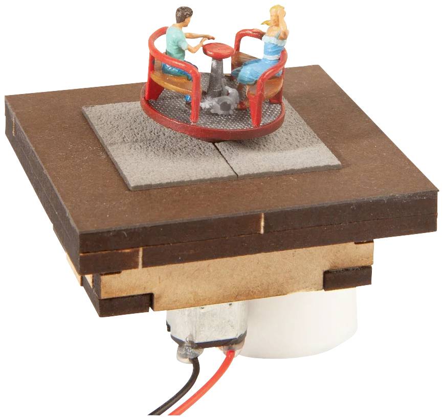 NOCH 13403 H0 micro-motion Kinderkarussell Fertigmodell