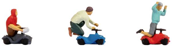 NOCH H0 Bobby-Car-Rennen 15808  Bemalt
