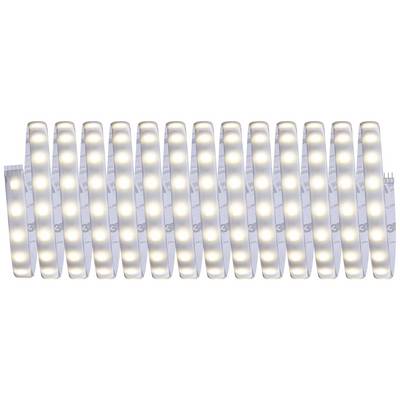 LED-Streifenlicht mit 16 leuchtenden Segmenten in einer engen, wellenförmigen Anordnung.
