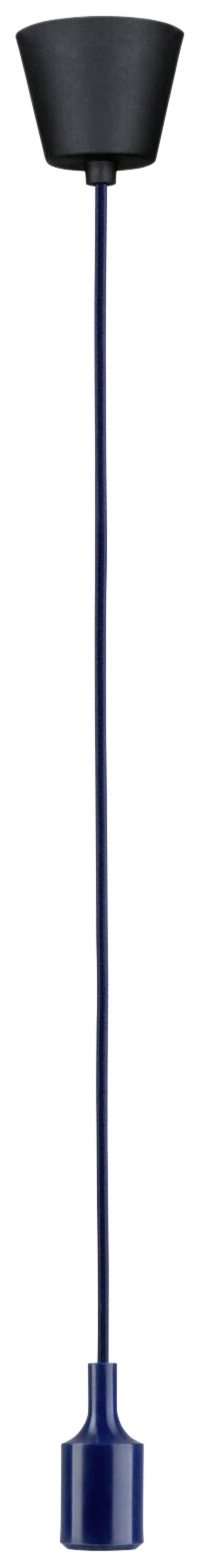 Paulmann  78430 Pendelleuchte  E27   Nachtblau, Schwarz