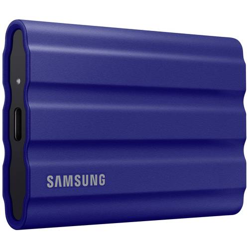 Thumbnail - Samsung Portable T7 Shield 2 TB Externe SSD USB-A (USB 3.2 Gen 2) Blau PC/Mac MU-PE2T0R/EU