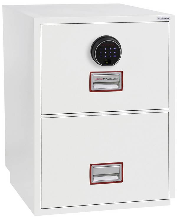 Phoenix FS2272F WORLD CLASS FIRE FILE FS2270 Tresor feuergeschützt Fingerabdruckschloss