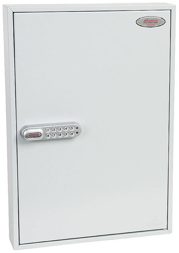 Phoenix Schlüsselkasten KC0600 KC0603E Anzahl Haken 100 Grau