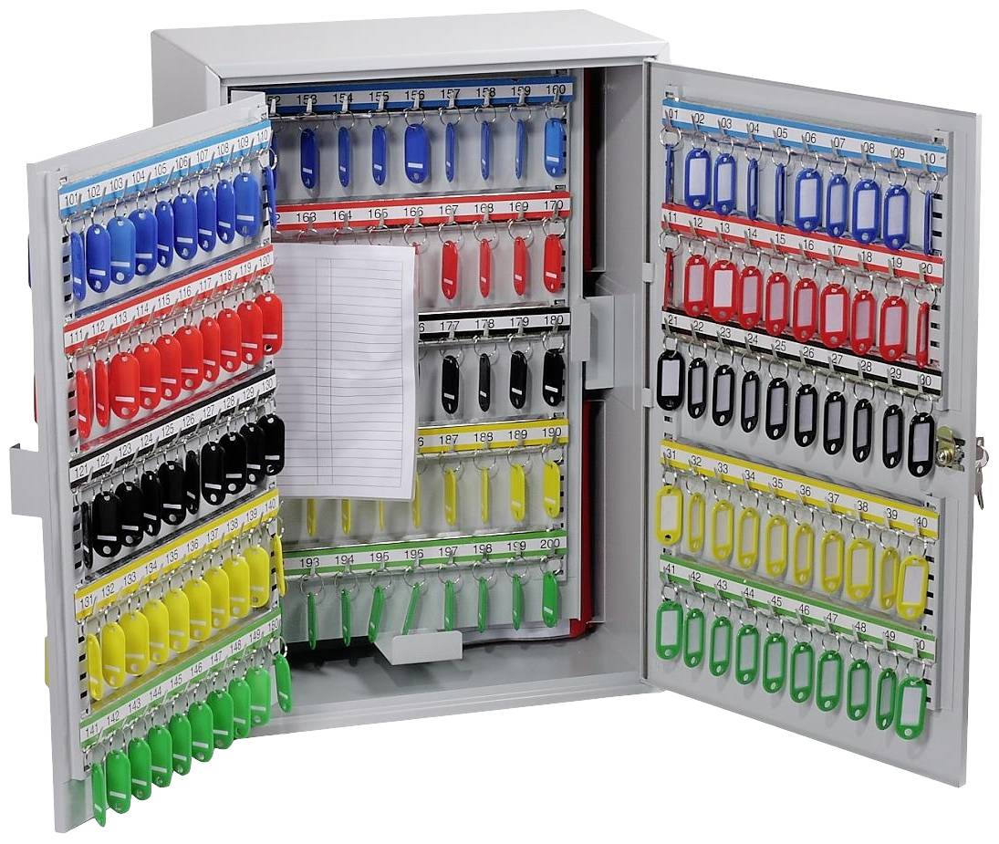 Schlüsselschrank Elektronikschloss 200Haken-5
