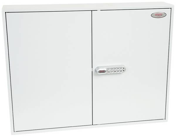 Phoenix Schlüsselkasten KC0600 KC0606E Anzahl Haken 400 Grau