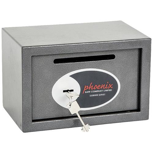 Phoenix SS0801KD VELA DEPOSIT HOME & OFFICE Tresor mit Banknoteneinwurf Schlüsselschloss