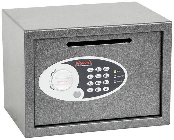 Phoenix SS0802ED VELA DEPOSIT HOME & OFFICE Tresor mit Banknoteneinwurf Zahlenschloss