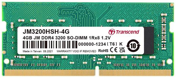 Transcend JetRAM - DDR4 - Modul - 4 GB - SO DIMM 260-PIN