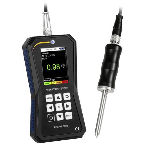 Thumbnail - PCE Instruments Schwingungsmessgerät PCE-VT 3800S inkl. Messspitze mit Handgriff Software Sensor Speicher Sprachen