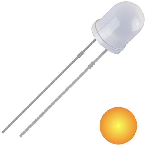 Quadrios 2111O171 LED bedrahtet Gelb Rund 5 mm 700 mcd 30 ° 20 mA 2 V