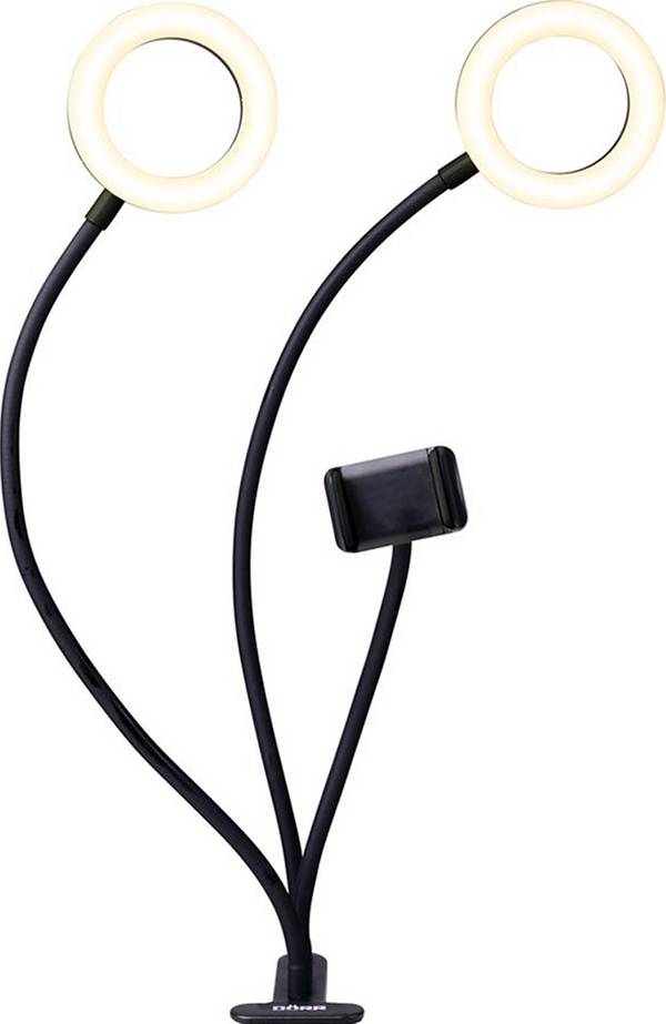 DÖRR SLR-12 Bi-Color LED Ringleuchte  Anzahl LEDs=40 Bi-Color