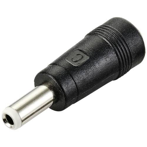 TRU COMPONENTS TC-10335996 Niedervolt-Adapter Niedervolt-Stecker - Niedervolt-Buchse 5.5 mm 2.5 mm 5.5 mm 2.1 mm 1 St.