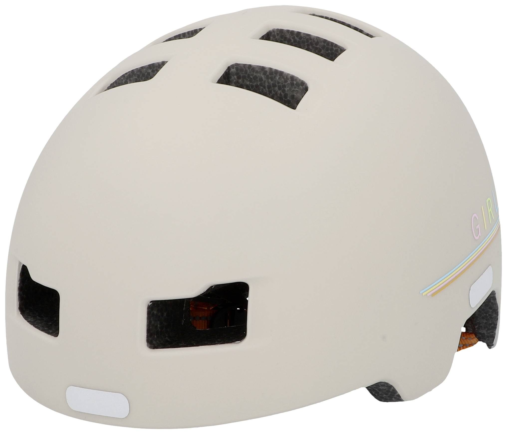 FISCHER FAHRRAD Plus Power S/M BMX-Helm Beige Konfektionsgröße=S/M Kopfumfang=54-58 cm-2