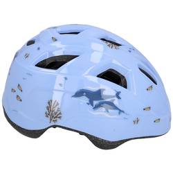 FISCHER FAHRRAD Plus Dolphin XS/S Kinder-Helm Blau Konfektionsgröße=XS/S Kopfumfang=48-54 cm
