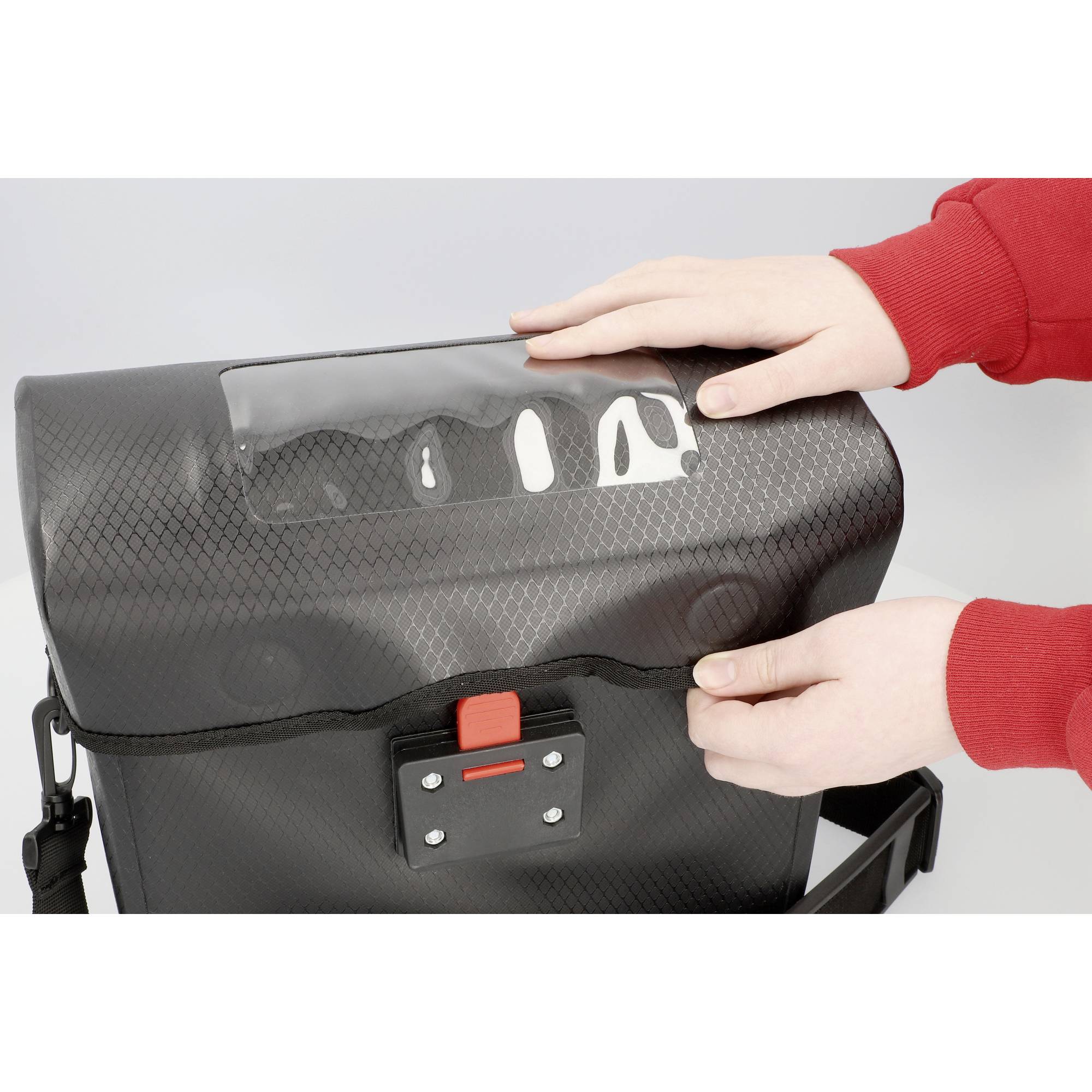 FISCHER Fahrrad-Lenkertasche Tour, schwarz-10