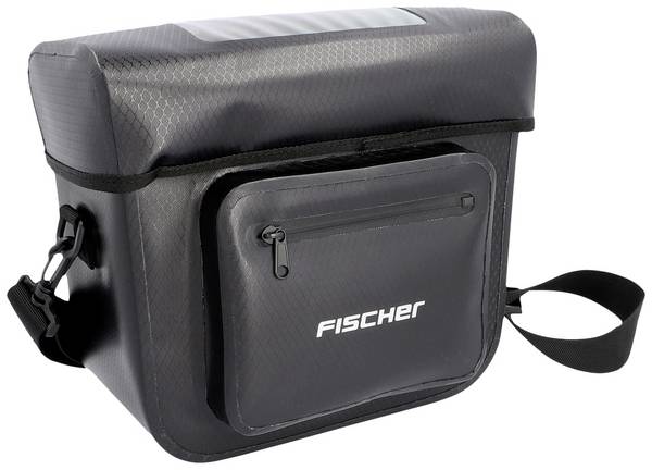 FISCHER Fahrrad-Lenkertasche Tour, schwarz