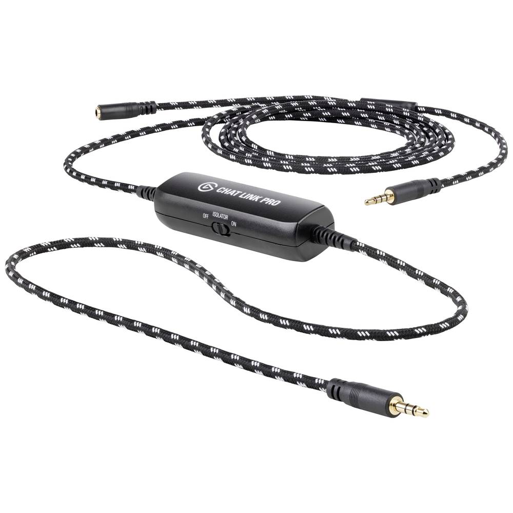 Elgato 10GBC9901 Chat Link Pro Jackplug Audio Adapter [1x 3,5mm-stekker 2x 3,5mm-stekker, 3,5mm-bus]