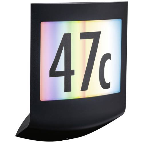 Paulmann Padea 94513 LED-Hausnummernleuchte 8.2 W Anthrazit