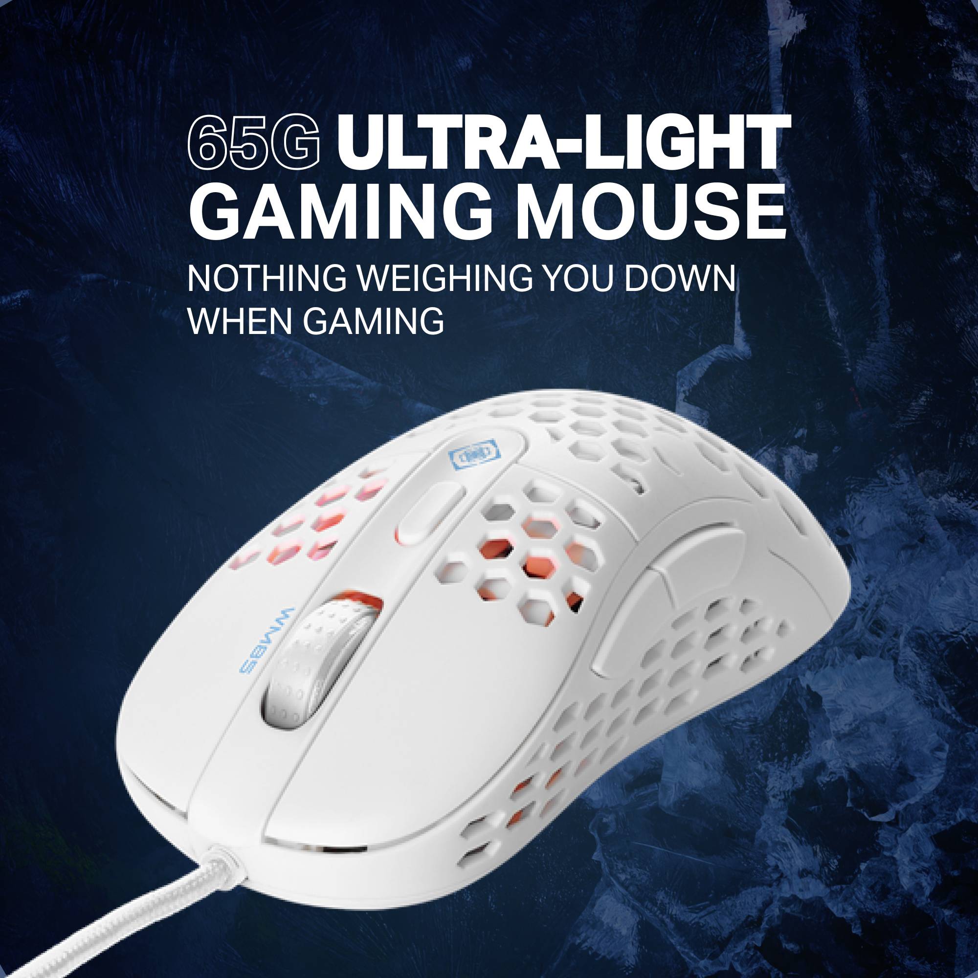 DELTACO GAMING Gaming Mouse GAM-106-W-5