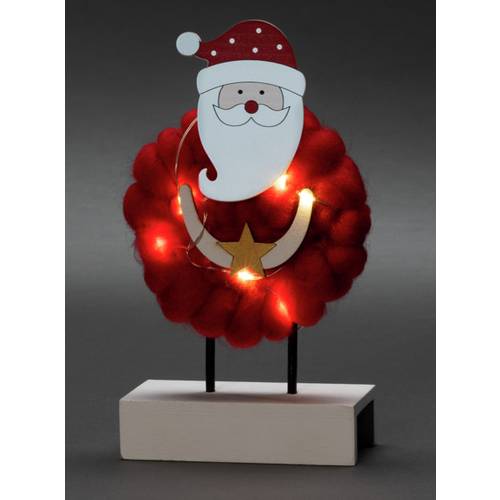 Thumbnail - Konstsmide 3267-550 LED-Silhouette Weihnachtsmann Warmweiß LED Rot Timer