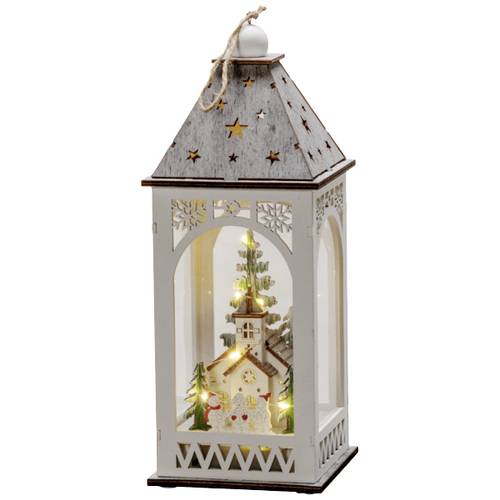 Konstsmide 3271-210 LED-Szenerie Kirche Warmweiß LED Weiß Timer