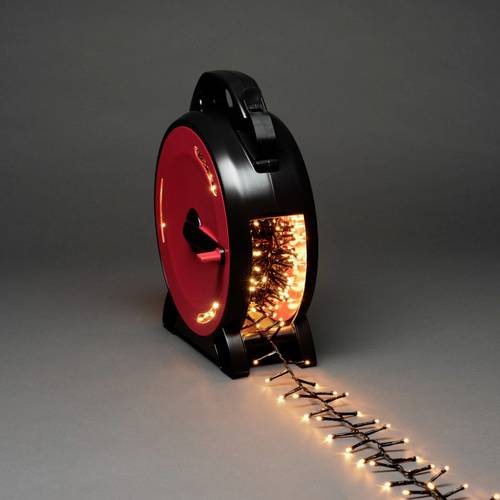 Konstsmide 3850-800 Lichterkette Außen EEK: E (A - G) netzbetrieben Anzahl Leuchtmittel 1200 LED Bernstein Beleuchtete L...
