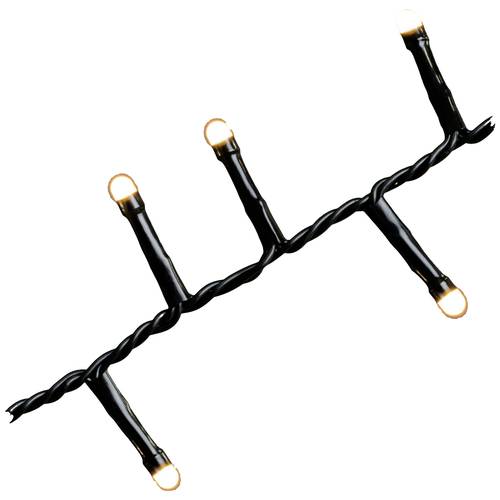 Konstsmide 3872-830 Lichterkette Außen EEK: E (A - G) netzbetrieben Anzahl Leuchtmittel 2000 LED Bernstein Beleuchtete L...