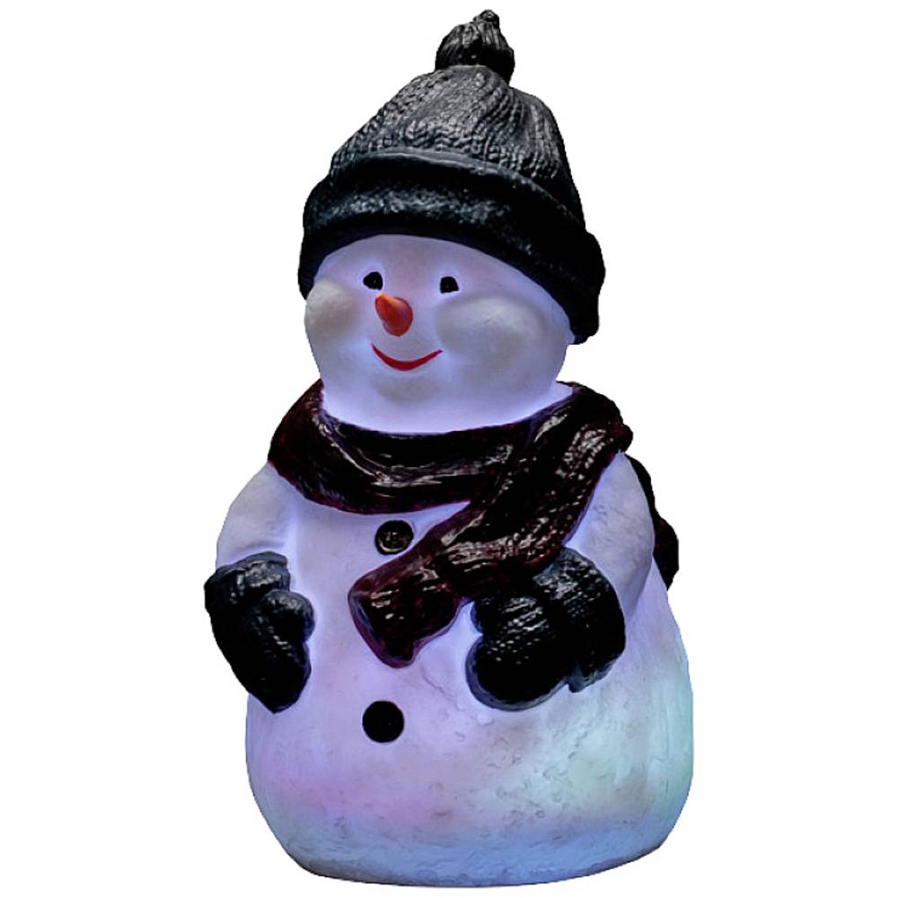 Konstsmide 4248-000 Acryl figuur Sneeuwpop 3-kleurig LED Wit