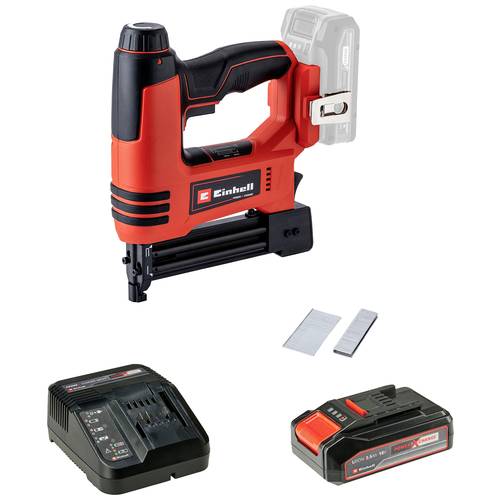 Einhell TE-CN 18 Li Power X-Change + 2,5 Ah-Kit 4257791 Akku-Nagler Klammernlänge 10 - 22 mm inkl. Akku, inkl. Ladegerät