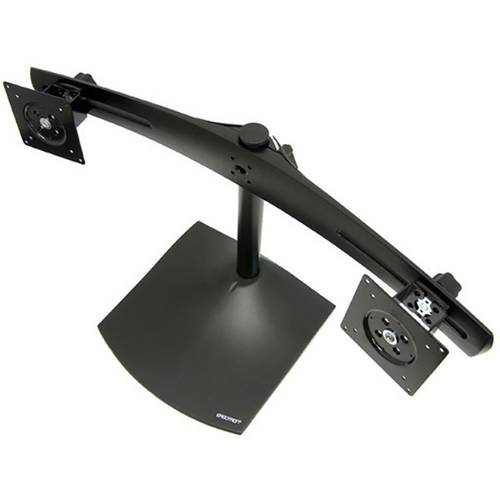 Thumbnail - Ergotron 33-322-200 2fach Monitor-Standfuß 48,3 cm (19) - 61 cm (24) Schwarz, Anthrazit Stand, Neigbar, Drehbar