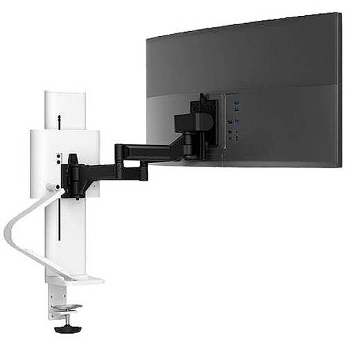 Thumbnail - Ergotron TRACE™ 1fach Monitor-Tischhalterung 35,6 cm (14) - 96,5 cm (38) Weiß Drehbar, Höhenverstellbar, Neigbar, Schwen...