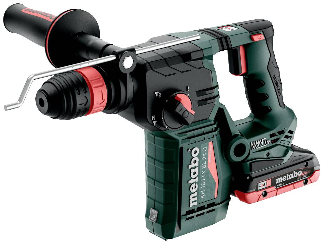 Metabo KH 18 LTX BL 24 Q SDS-Plus-Akku-Kombihammer 18 V 4.0 Ah