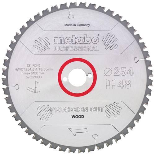 Metabo 628227000 Kreissägeblatt 305 mm Zähneanzahl: 48 1 St.