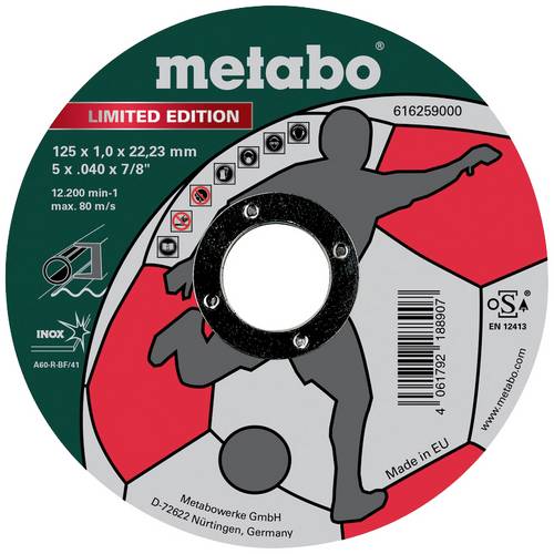 Metabo 616259000 Trennscheibe gerade 125 mm 1 St.